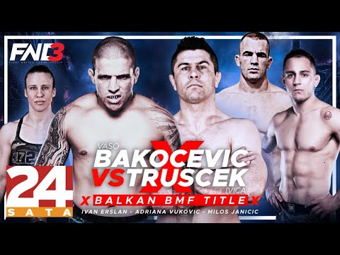 FNC 3 SPEKTAKL: Vaso Bakočević vs. Ivica Trušček | LIVE EVENT