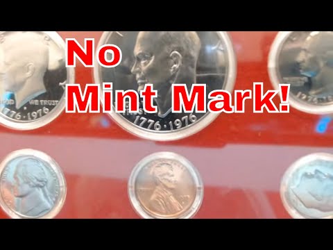 NO MINT MARK!!! 1976 NO S Mint Mark Eisenhower Dollar - You Might Have One