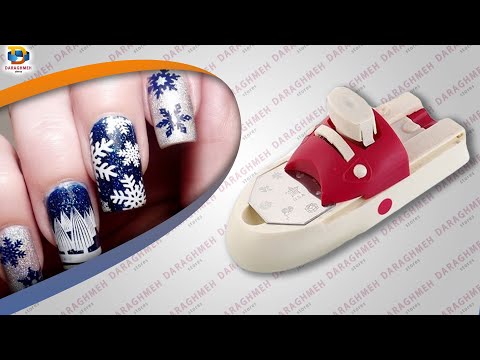 فيديو تجربة طابعة الاظافر هوليوود
