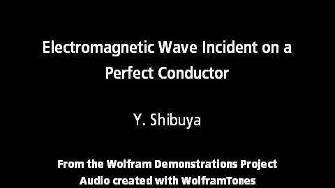Electromagnetic Wave Incident on a Perfect Conductor