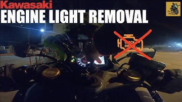 Kawasaki Check Engine Light removal