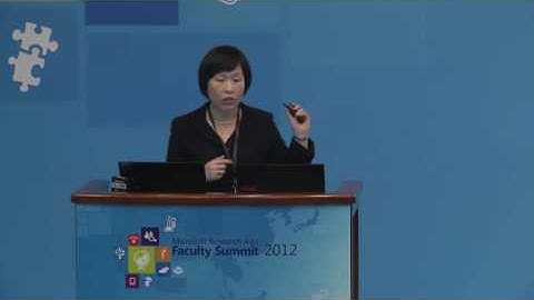 Asia Faculty Summit 2012: Keynote: Human Computer Interaction Research at Microsoft Research Asia