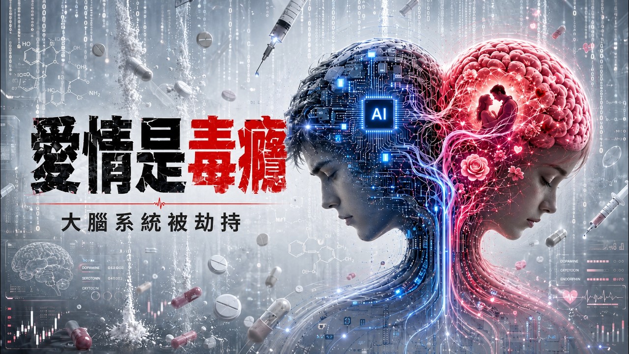 愛情是毒癮嗎？從芬太尼、《鐵拳教育》禪修到戀愛＝腦被劫持，拆穿人類最大的幻覺