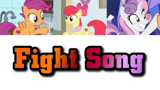 MLP Lyrics - Fight Song |Color - Coded Lyrics|