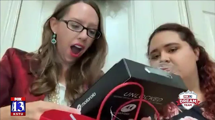 Single mom of five gets help from the Dream Team a...