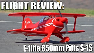 From the Field -- E-Flite 850mm Pitts S-1S Flight Review (The RC Geek)