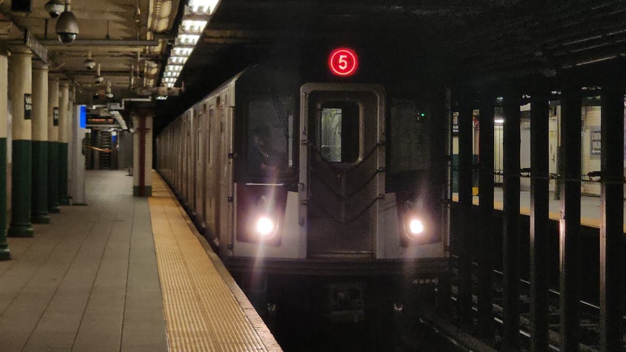 Mta R140 MTA Subway R142A's running on the 5 line - YouTube
