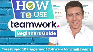 HOW TO USE TEAMWORK | Free Project Management Software for Small Teams screenshot 2