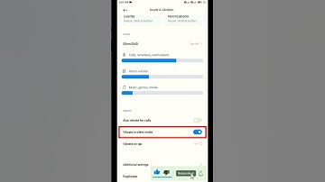 Vibrate in silent mode | Redmi #shorts #viralshorts #settings