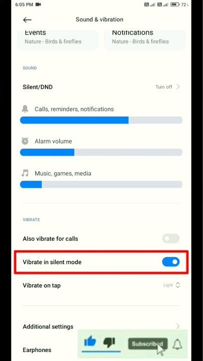 Vibrate in silent mode | Redmi #shorts #viralshorts #settings