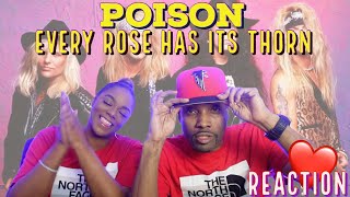 First time hearing Poison "Every Rose Has Its Thorn" Reaction | Asia and BJ