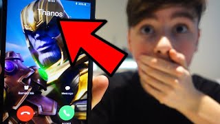 Calling Thanos Omg He Actually Answered