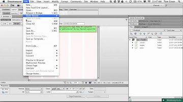 Getting Started With Dreamweaver CS6 Fluid Grids