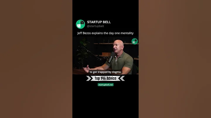 The day one mentality by Jeff Bezos