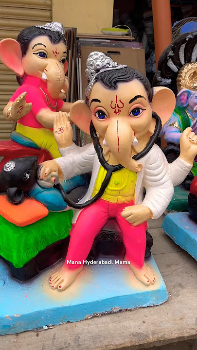 Cute Bal Ganesh at Dhoolpet 😘 price 1500 /- #ganesh #trendingshorts #ganeshchaturthi #dhoolpet ￼