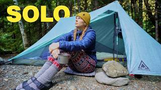 Hiking & Camping Alone in the Canadian Backcountry