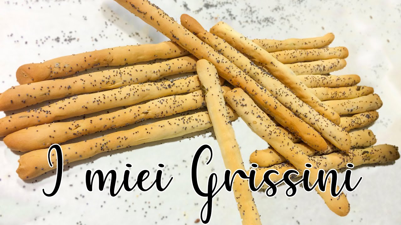 I miei GRISSINI con l'ESUBERO del LIEVITO MADRE (CROCCANTISSIMI!)
