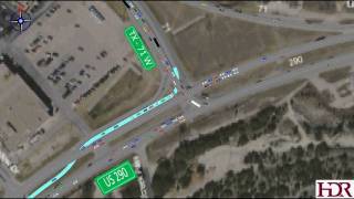 US 290/SH 71 "Continuous Flow" Intersection Improvement Visualization