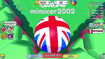 Roblox - Getting 1.5million In Blob Eating Simulator