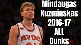 Mindaugas Kuzminskas 2016-17 ALL Dunks