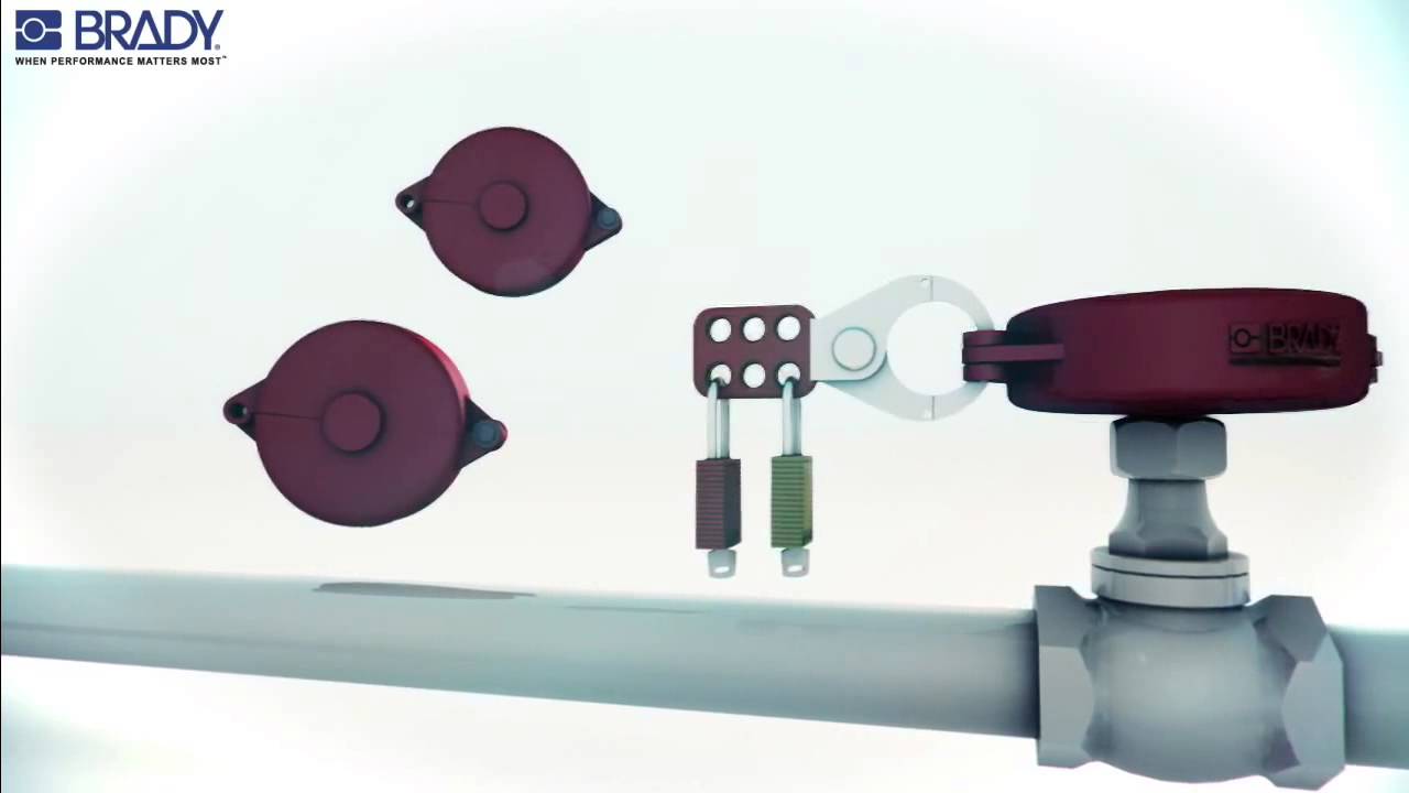 Brady Lockout Tagout Lockout Devices Gate Valve Lockout Demo