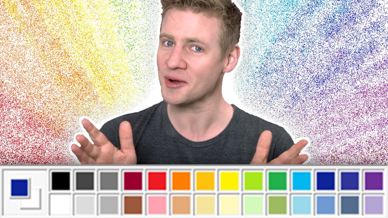 ⁣The MS PAINT PALETTE Art Challenge!