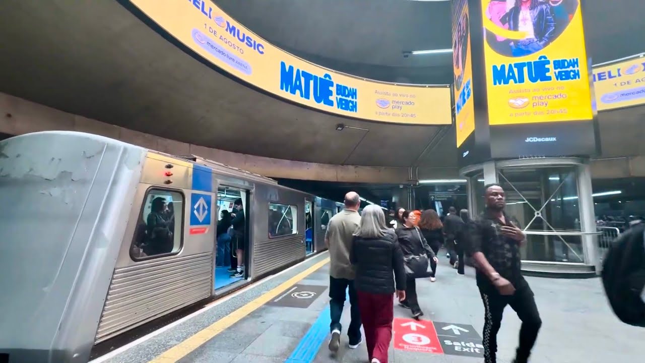 MetrôSP | Da Sé ao Tatuapé (Linha 3 - Vermelha)