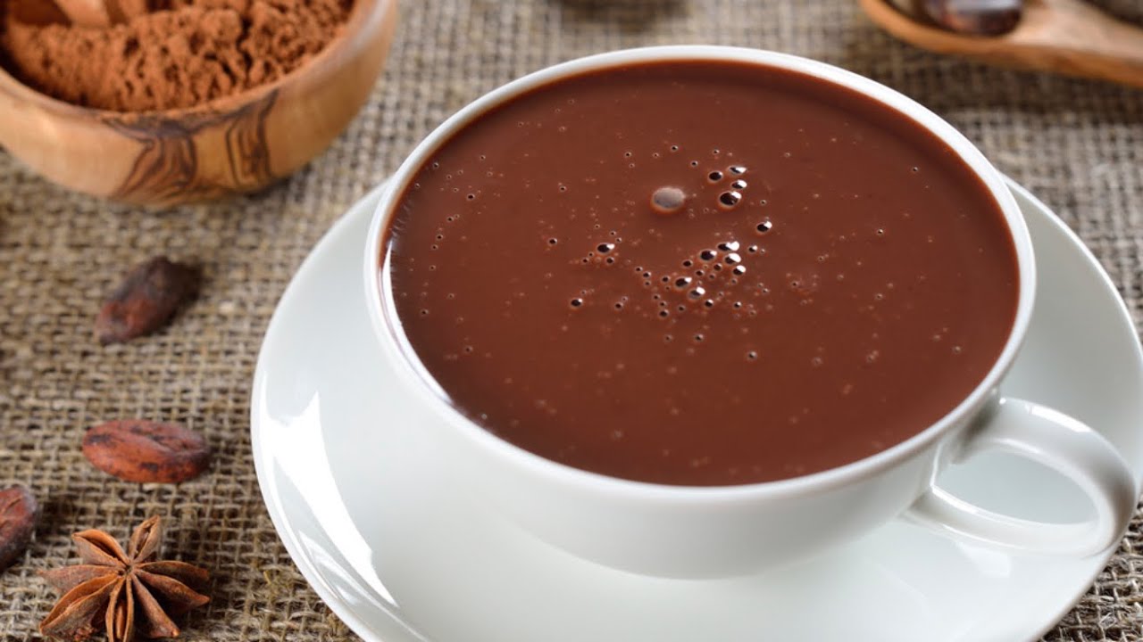 CHOCOLATE QUENTE | CREMOSO | SEM AMIDO DE MILHO - YouTube
