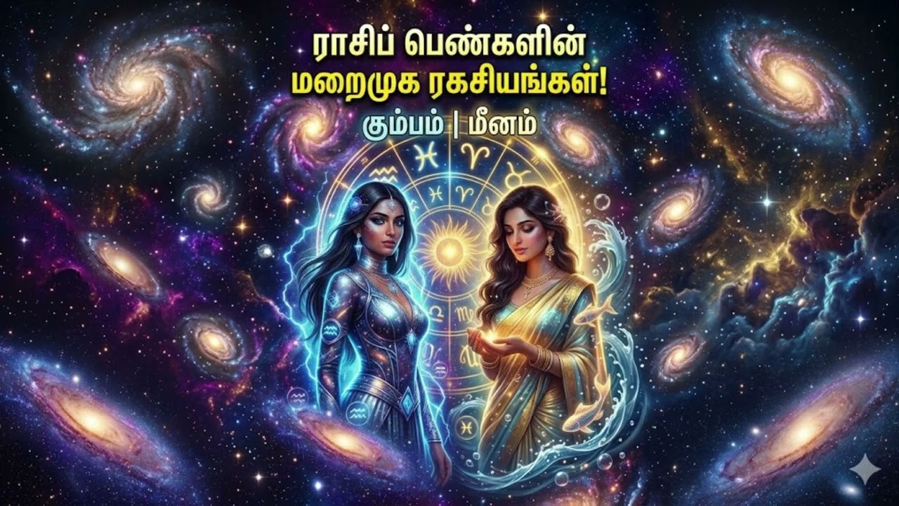 கும்பம் vs மீனம் 🔥 யார் மிகவும் ஆபத்தான ராசிப் பெண்? 😳 ஜோதிடம் சொல்வது என்ன?