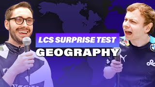 How BAD are LCS pros at Geography? - LCS Surprise Test