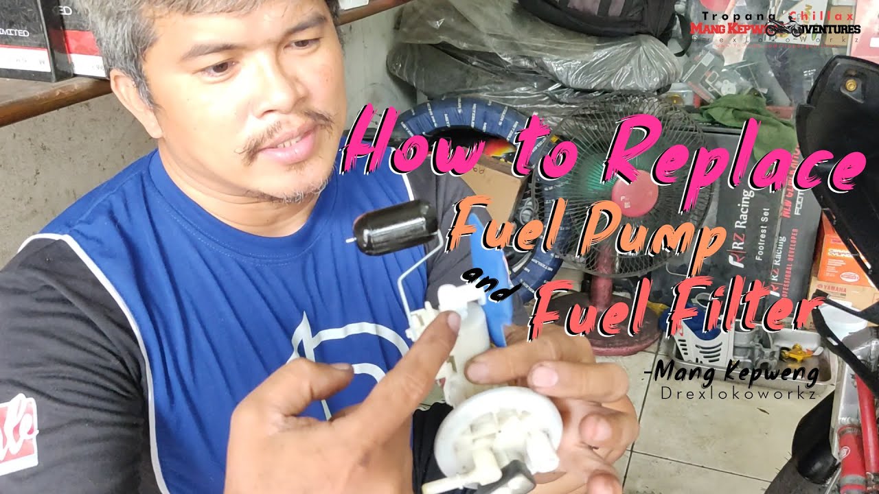 How To Replace Fuel Pump & Fuel Filter Mang Kepweng Drexlokoworkz