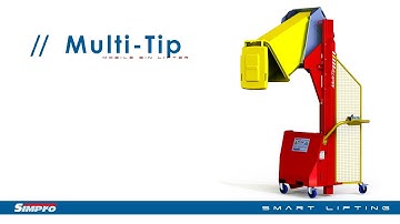 Multi-Tip - The smart mobile bin lifter // Simpro