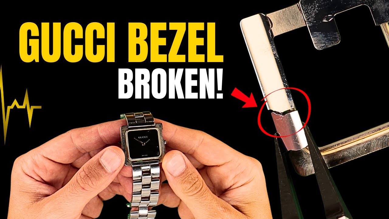 igucci グラミー賞モデル　※ベルト破損 This GUCCI Watch Was Saved From the Trash! - YouTube