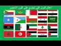 جميع الدول التي تمتلك علم ا باللون الأخضر 