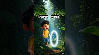 jaadui jungle mein mobile aur darpan #viral #cartoon #cartoon #3danimation #3danimation #howdytoons