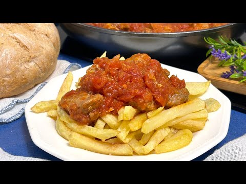 MEAT WITH TOMATO SAUCE 🌟 Super TENDER!