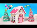 DIY 2021 Christmas Decorations IDEAS - How to make a Xmas House to decorate your Home with crafts