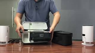 Salange HY320 HY300 Projector Storage Bag Case Travel Carry Projector Bag Zipper Protector