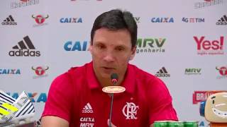 Entrevista coletiva com Zé Ricardo. Flamengo 0 X 2 Vitória