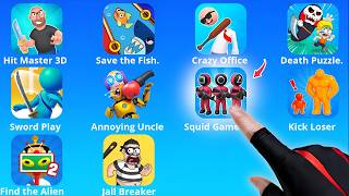 DOP 2, Draw Master, Save The Pets, Sword Play, Find the Alien, The Office: Squid Game 456 Survival, screenshot 2