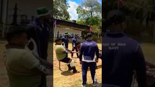 Unstoppable Navy Power 💪🔥 Inter-Unit Tug of War Battle! ❤️ #shorts #navy #tugofwar