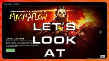NEW Tracer Pack ELEMENTALS MAGMA FLOW Bundle Modern Warfare 2 Season 4