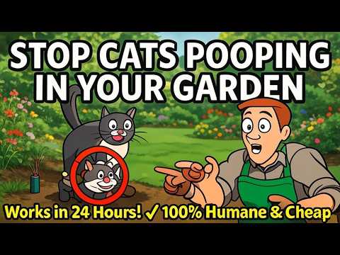 Stop Cats Pooping in Your Garden | Easy, Fast & Safe Tricks That Actually Work