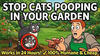 Stop Cats Pooping in Your Garden | Easy, Fast & Safe Tricks That Actually Work screenshot 3