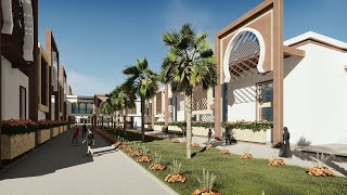 LARGEST ARCHITECTURAL RENDER EVER MADE IN LUMION , CONCEPTION ECOLE MILITAIRE ORAN
