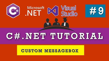 C#.Net Tutorial in Hindi | How to Create Custom MessageBox in WinForms | Part-9