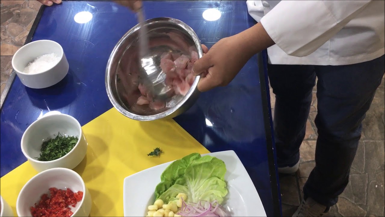 Ceviche peruano (Mi barrunto)