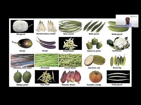 Video: Table Of Plant Foods With Vitamin B5 Content