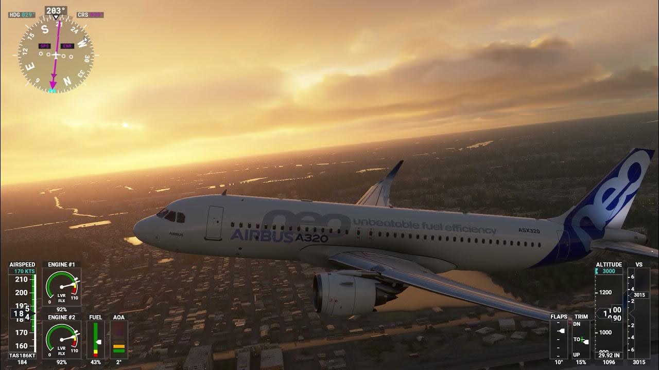 Flight Simulator Landing Compilation YouTube