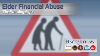 Elder Financial Abuse | Warning Signs | CA Trust Litigation